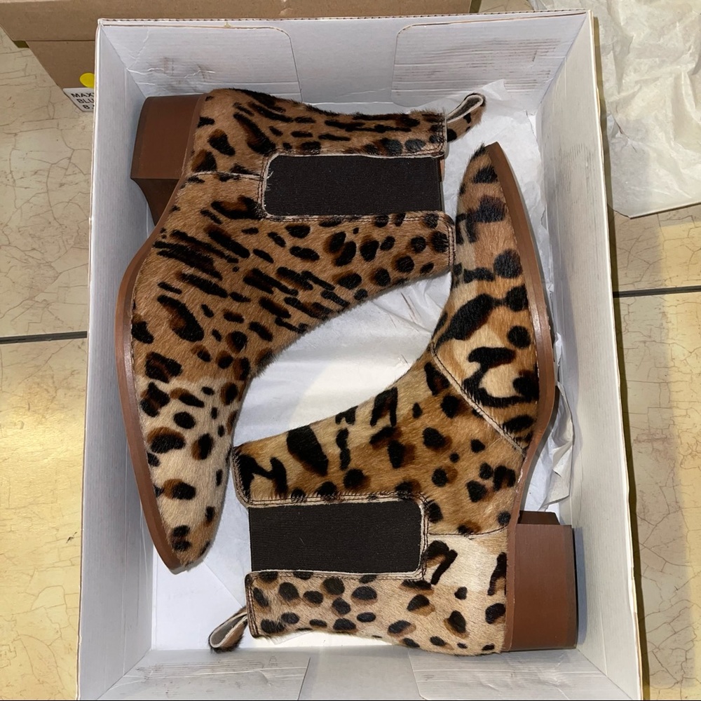 Dex animal print chelsea boot